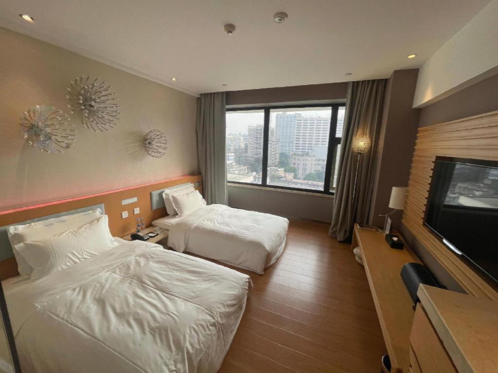 Crystal Orange Hotel Guangzhou Taojin Branch Exteriér fotografie